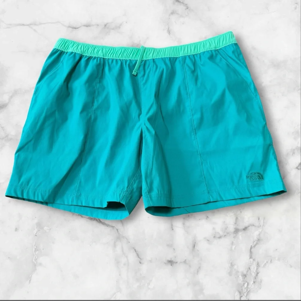 The North Face Class V Pull On Teal/Green Shorts - Men's Size XXL - NWT‎
